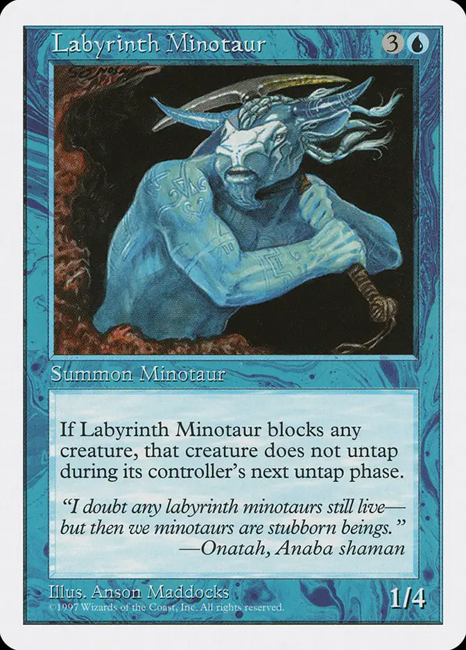 Labyrinth Minotaur (Fifth Edition)