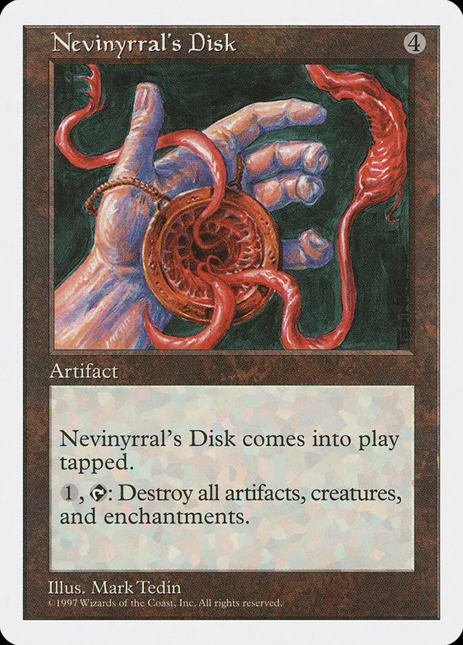 Nevinyrral s Disk (Fifth Edition)