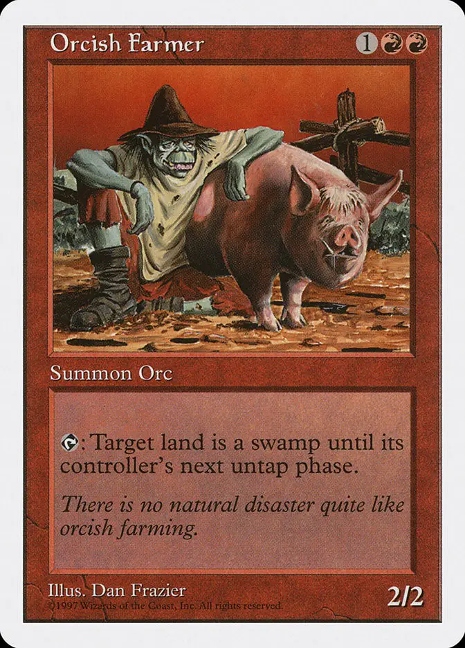 Orcish Farmer (Fifth Edition)