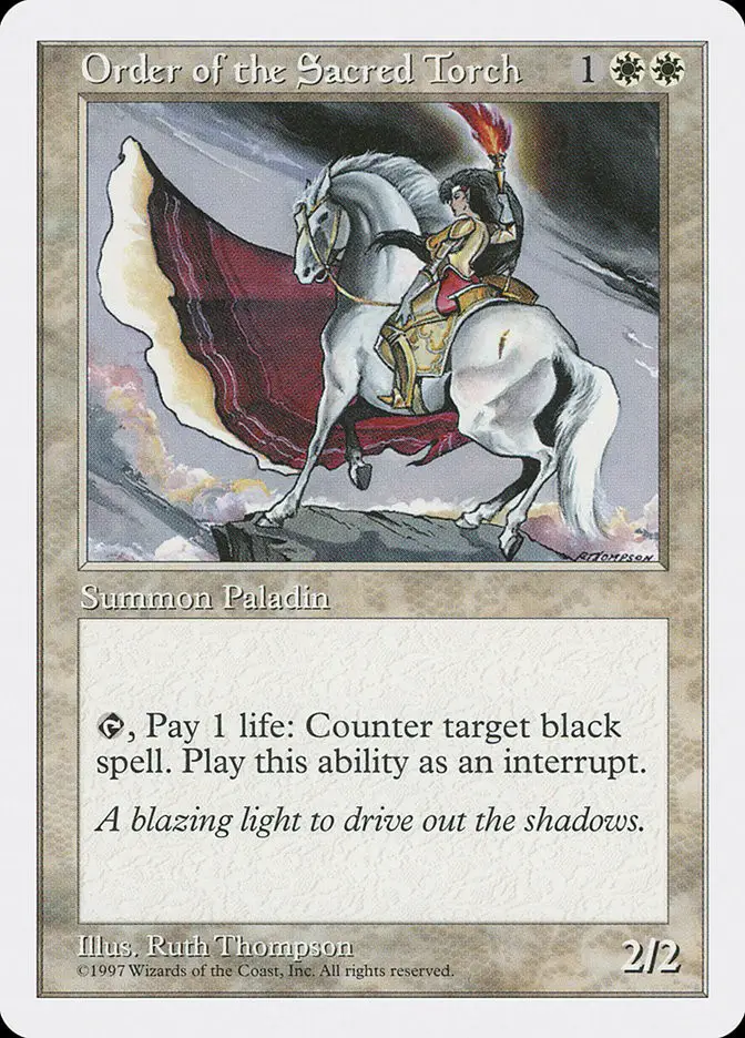 Order of the Sacred Torch (Fifth Edition)