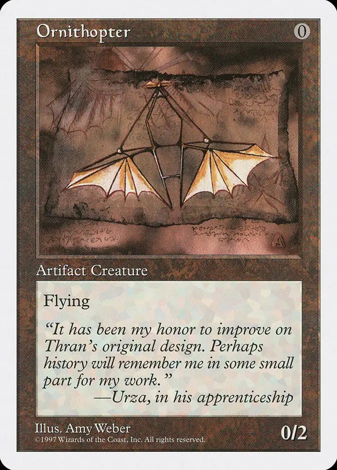 Ornithopter (Fifth Edition)