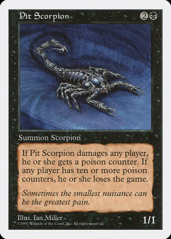 Pit Scorpion (Fifth Edition)