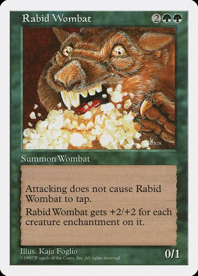 Rabid Wombat (Fifth Edition)