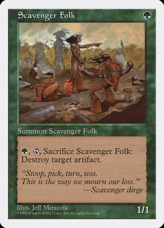 Scavenger Folk (Fifth Edition)
