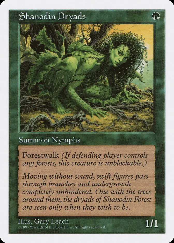 Shanodin Dryads (Fifth Edition)
