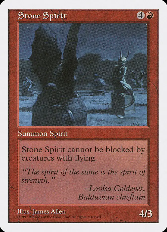 Stone Spirit (Fifth Edition)