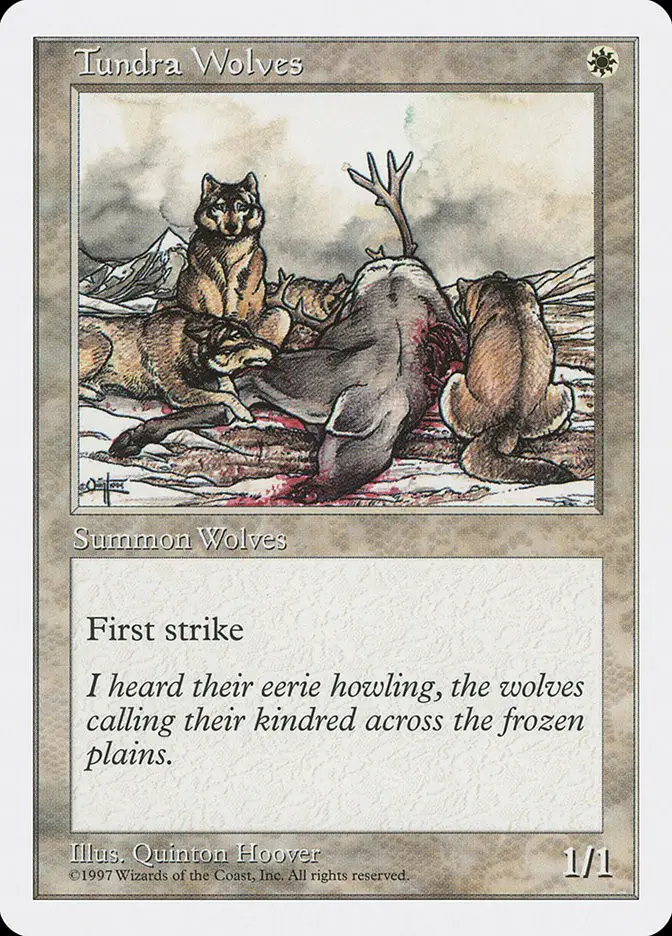 Tundra Wolves (Fifth Edition)