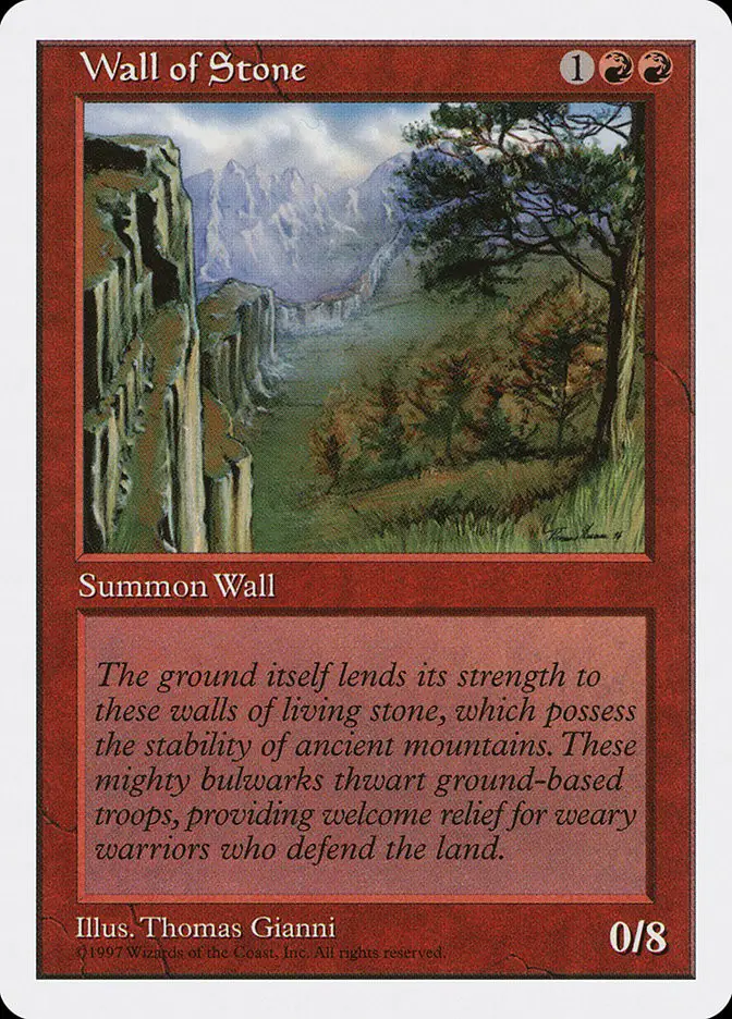 Wall of Stone (Fifth Edition)