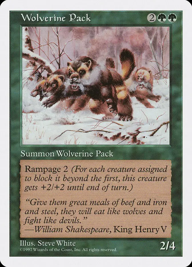 Wolverine Pack (Fifth Edition)