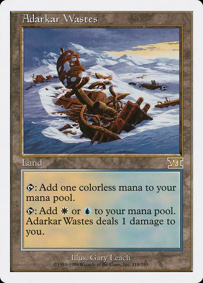 Adarkar Wastes (Classic Sixth Edition)