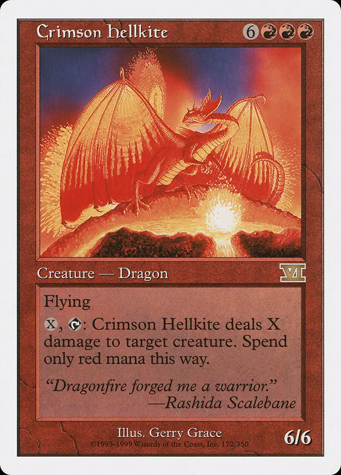 Crimson Hellkite (Classic Sixth Edition)