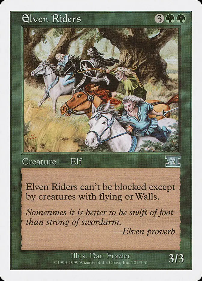 Elven Riders (Classic Sixth Edition)