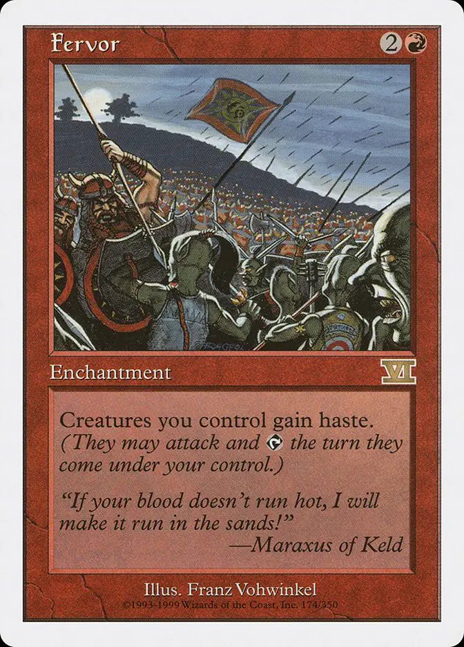 Fervor (Classic Sixth Edition)