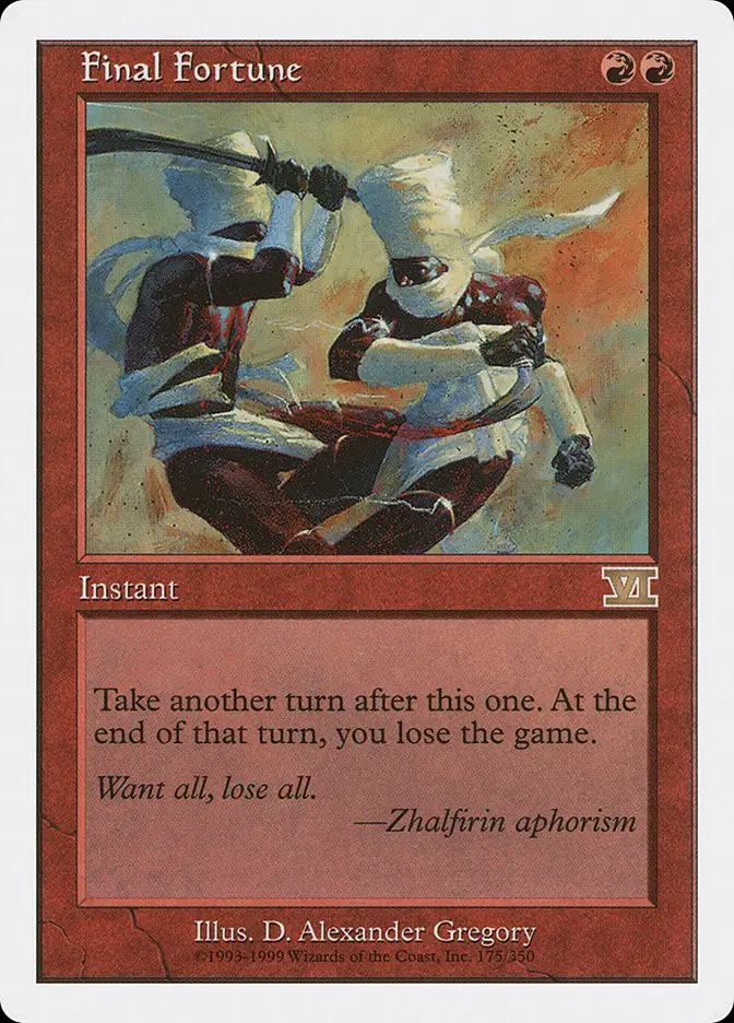 Final Fortune (Classic Sixth Edition)