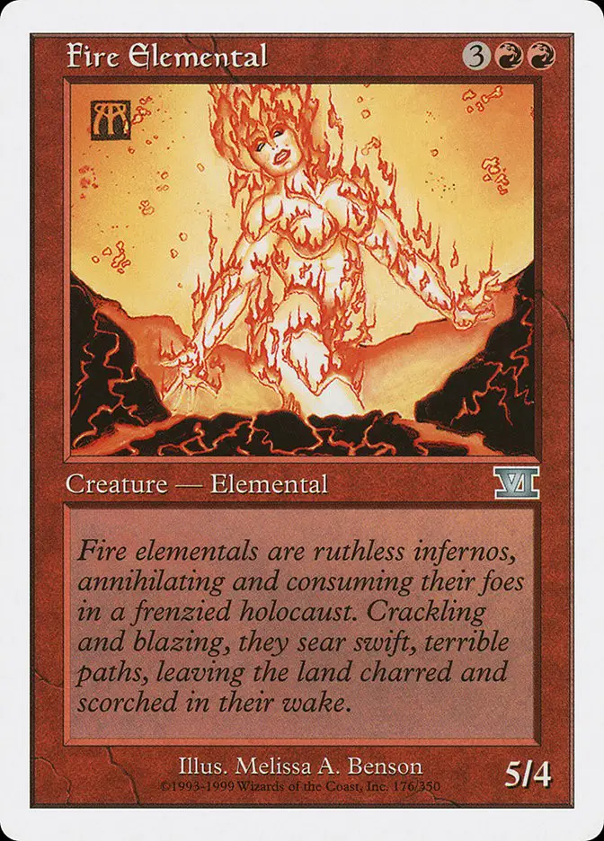 Fire Elemental (Classic Sixth Edition)