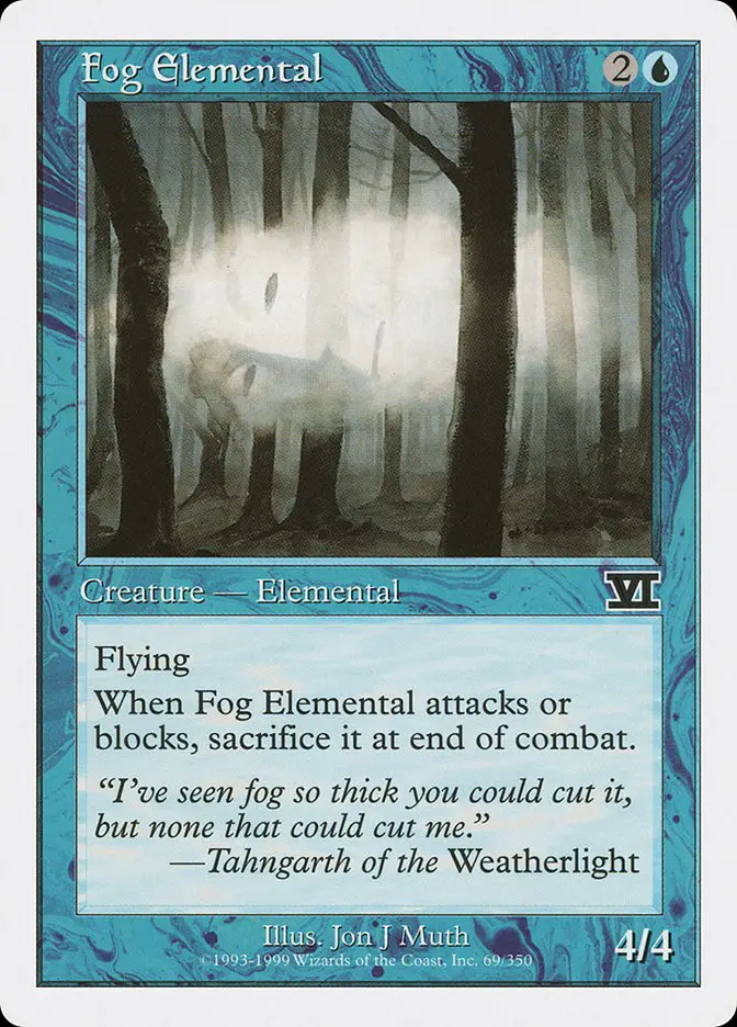 Fog Elemental (Classic Sixth Edition)