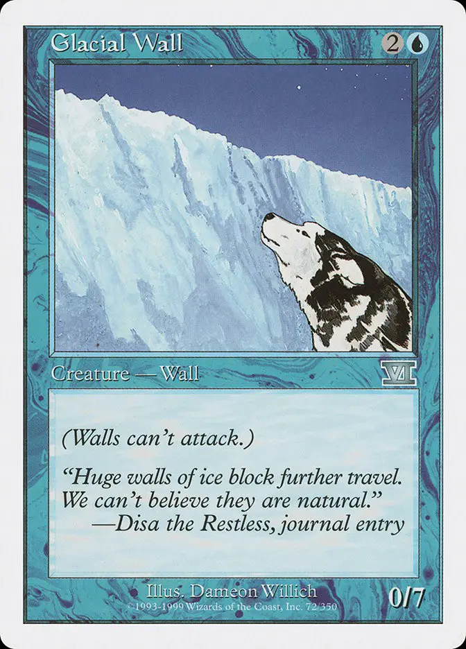 Glacial Wall (Classic Sixth Edition)