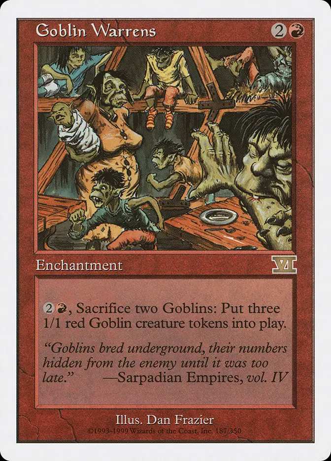 Goblin Warrens (Classic Sixth Edition)