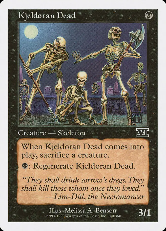 Kjeldoran Dead (Classic Sixth Edition)