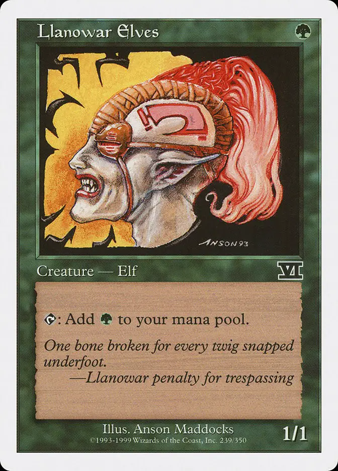 Llanowar Elves (Classic Sixth Edition)