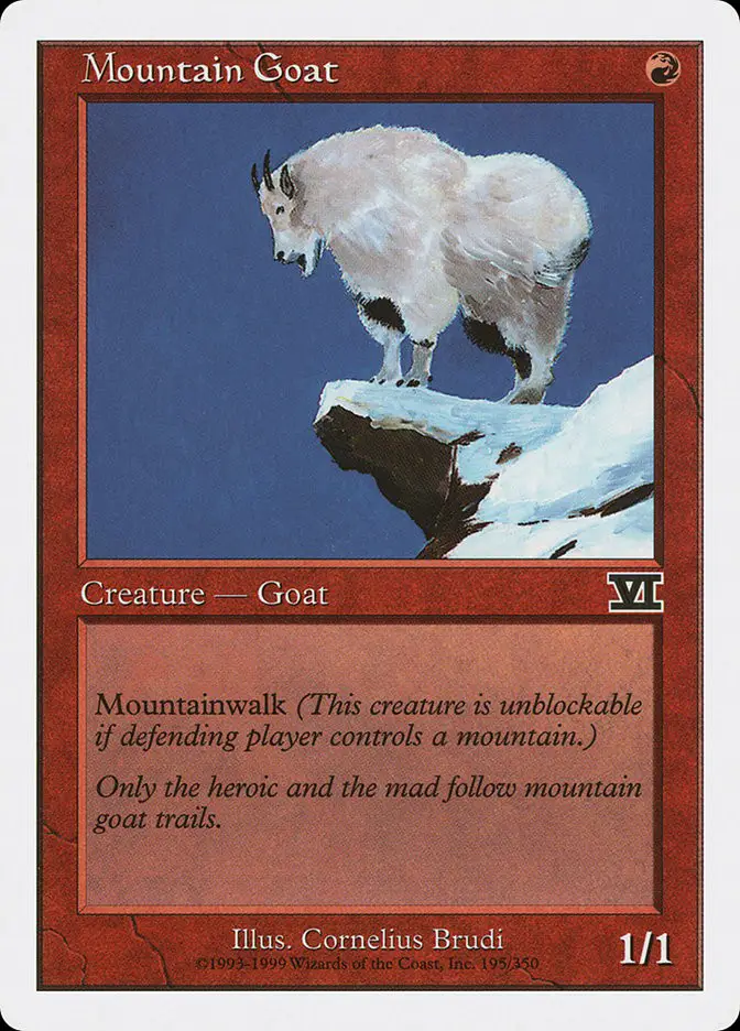 Mountain Goat (Classic Sixth Edition)