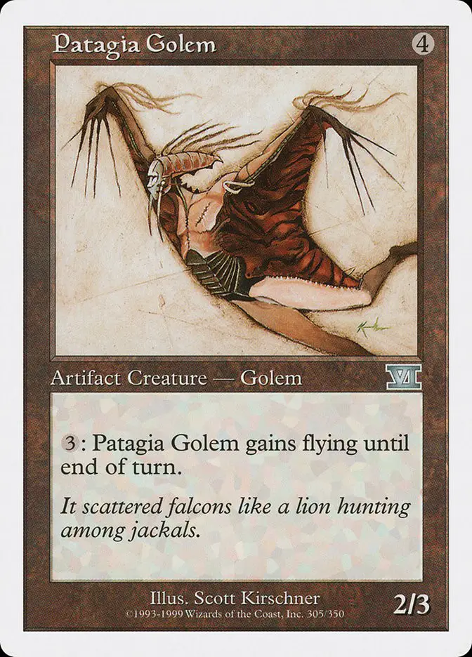 Patagia Golem (Classic Sixth Edition)