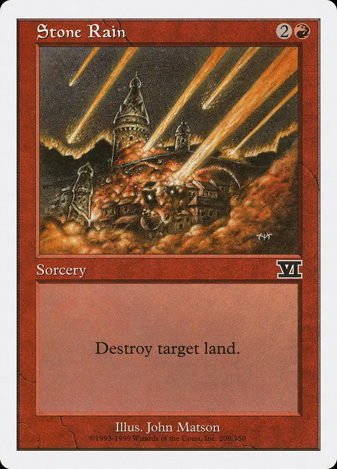 Stone Rain (Classic Sixth Edition)