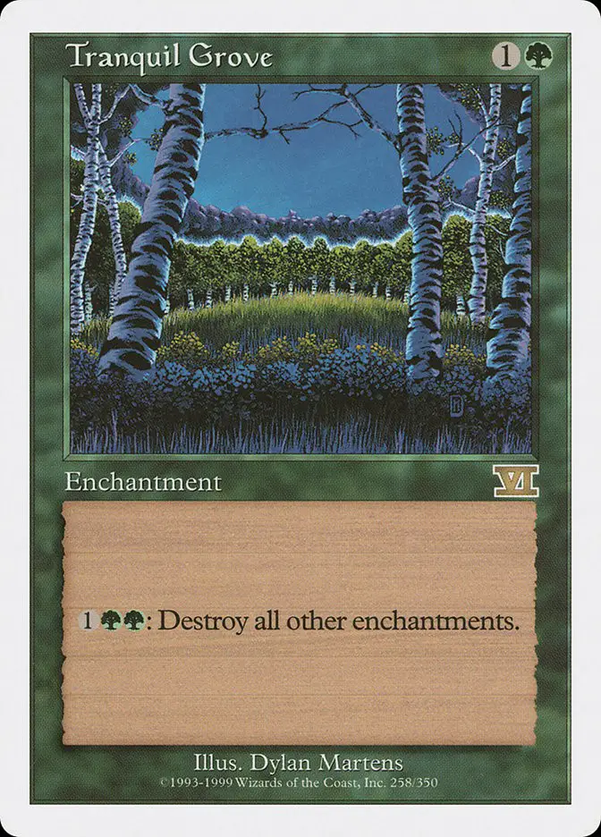 Tranquil Grove (Classic Sixth Edition)