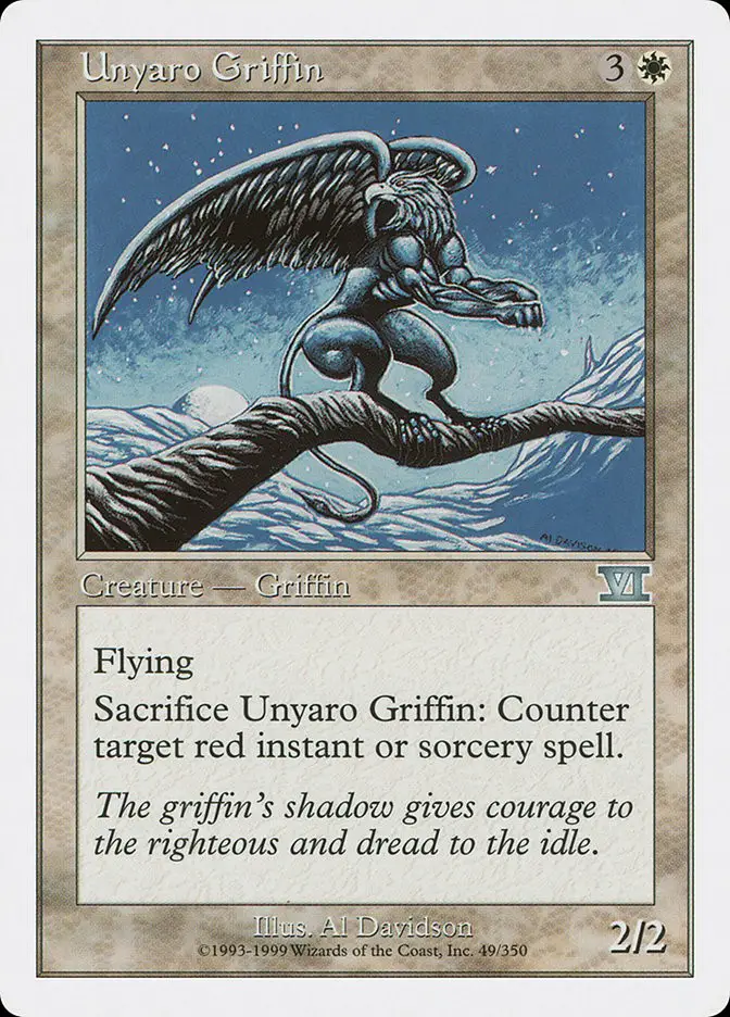 Unyaro Griffin (Classic Sixth Edition)