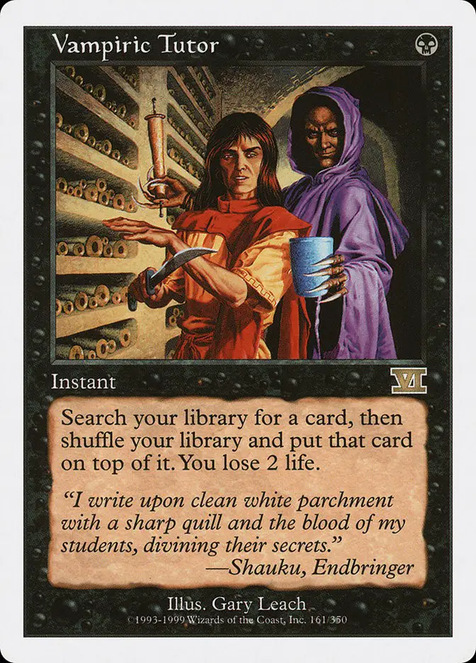 Vampiric Tutor (Classic Sixth Edition)