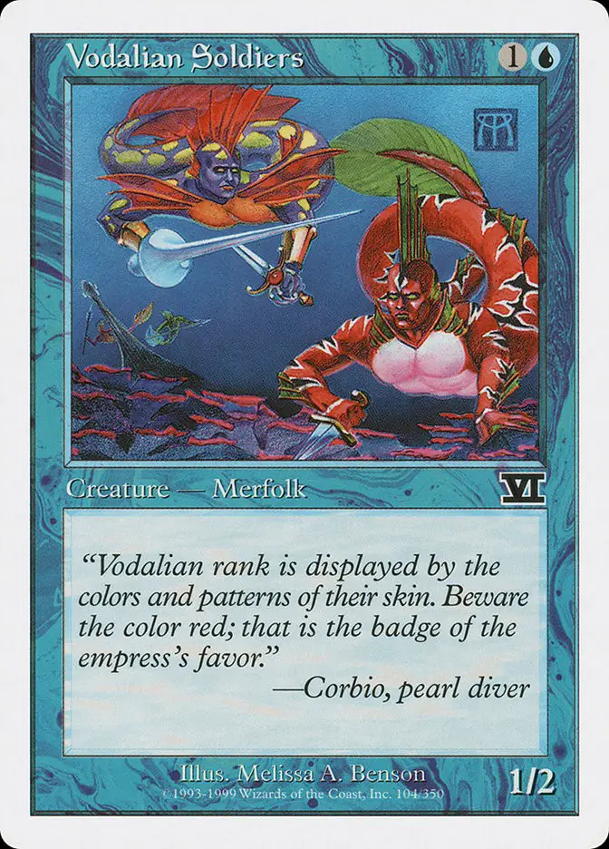 Vodalian Soldiers (Classic Sixth Edition)