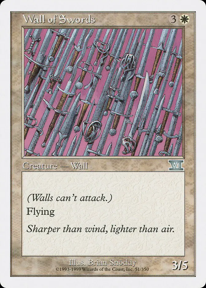 Wall of Swords (Classic Sixth Edition)
