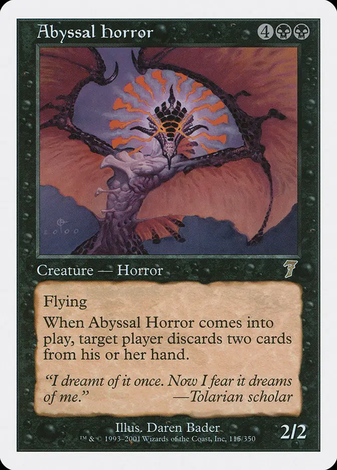 Abyssal Horror (Seventh Edition)