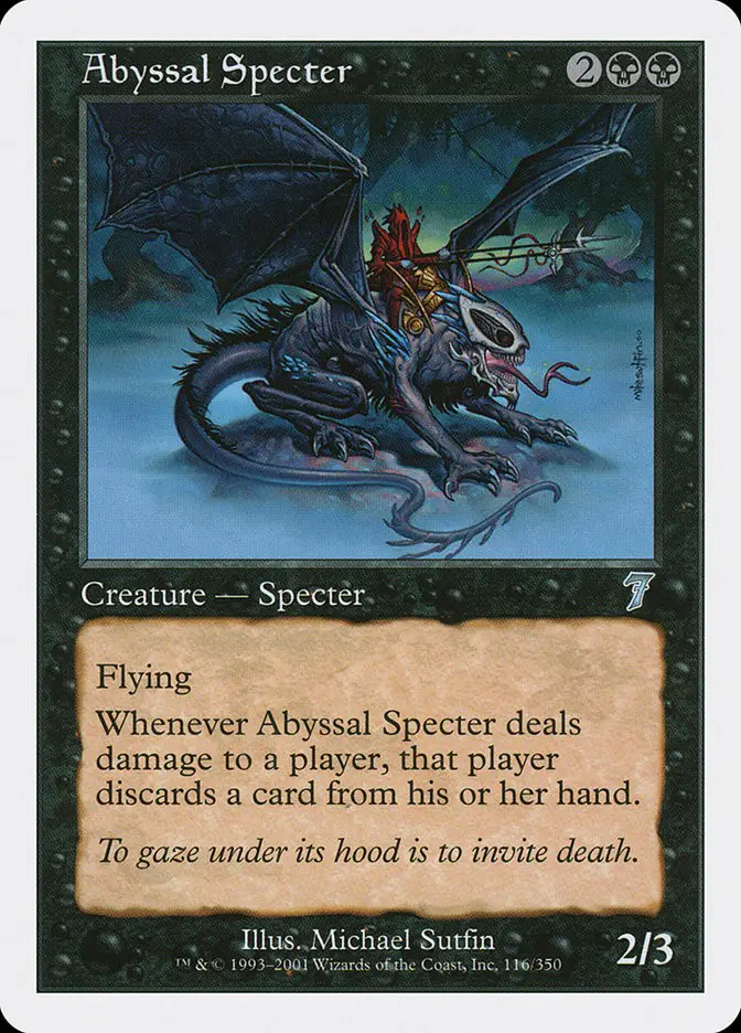 Abyssal Specter (Seventh Edition)