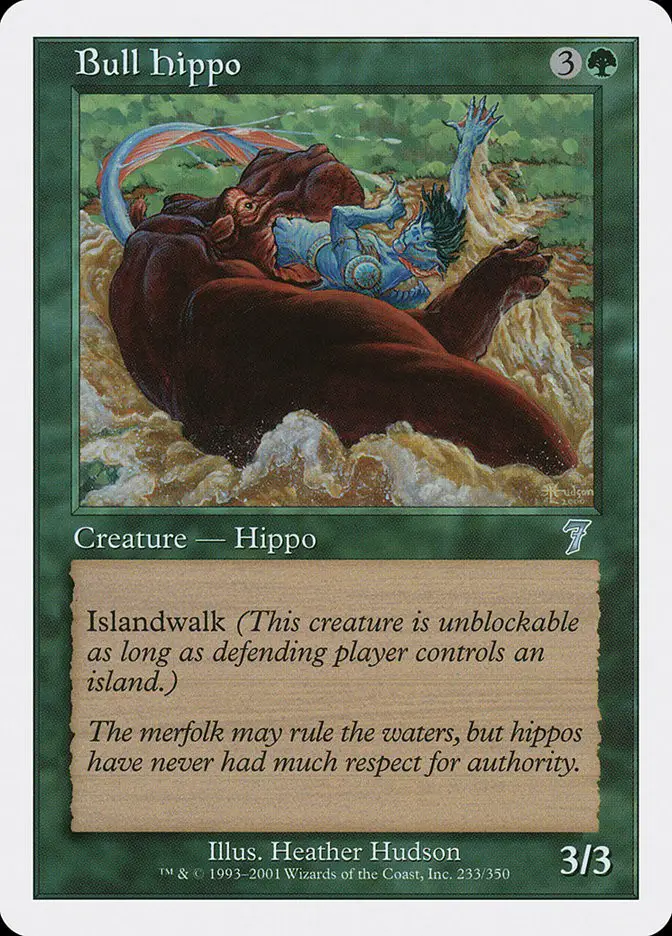 Bull Hippo (Seventh Edition)