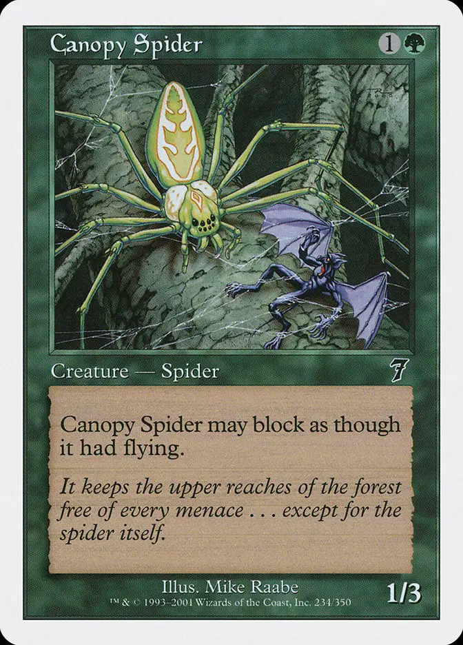 Canopy Spider (Seventh Edition)