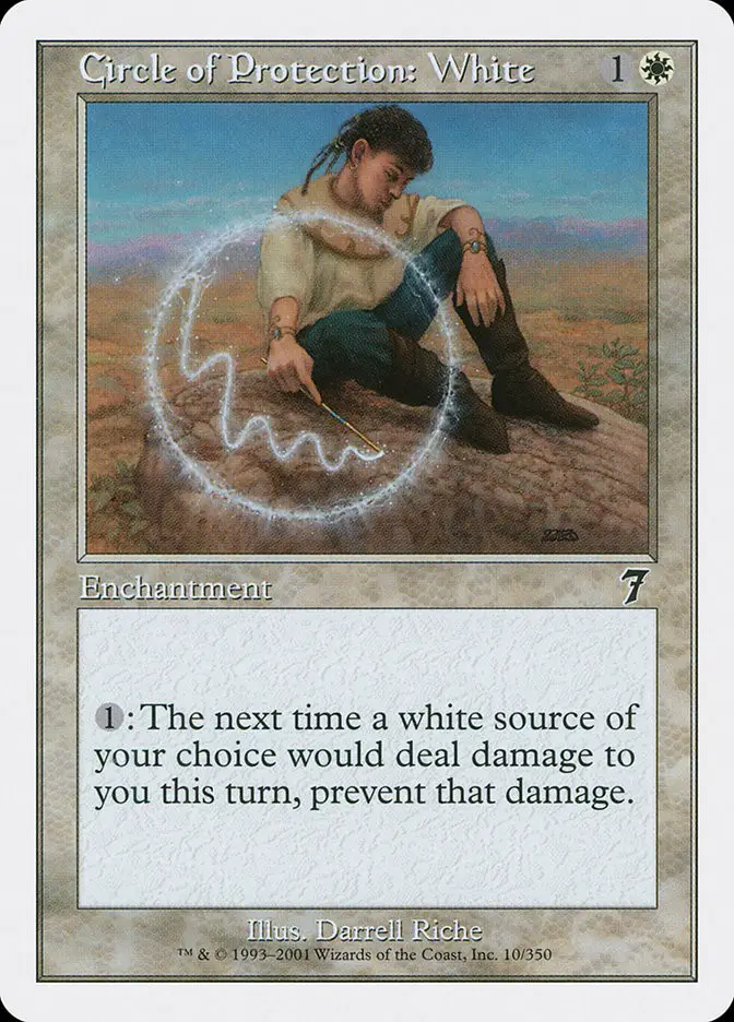 Circle of Protection  White (Seventh Edition)