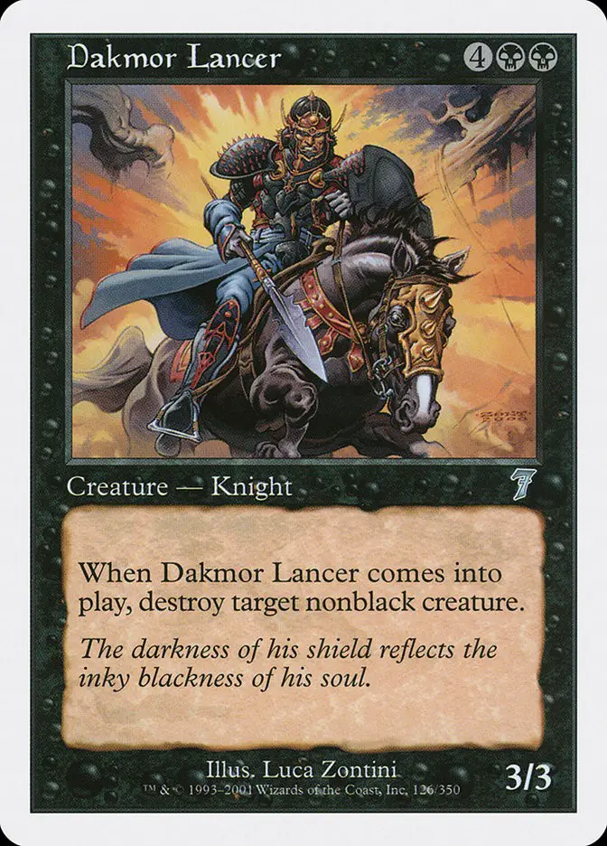 Dakmor Lancer (Seventh Edition)