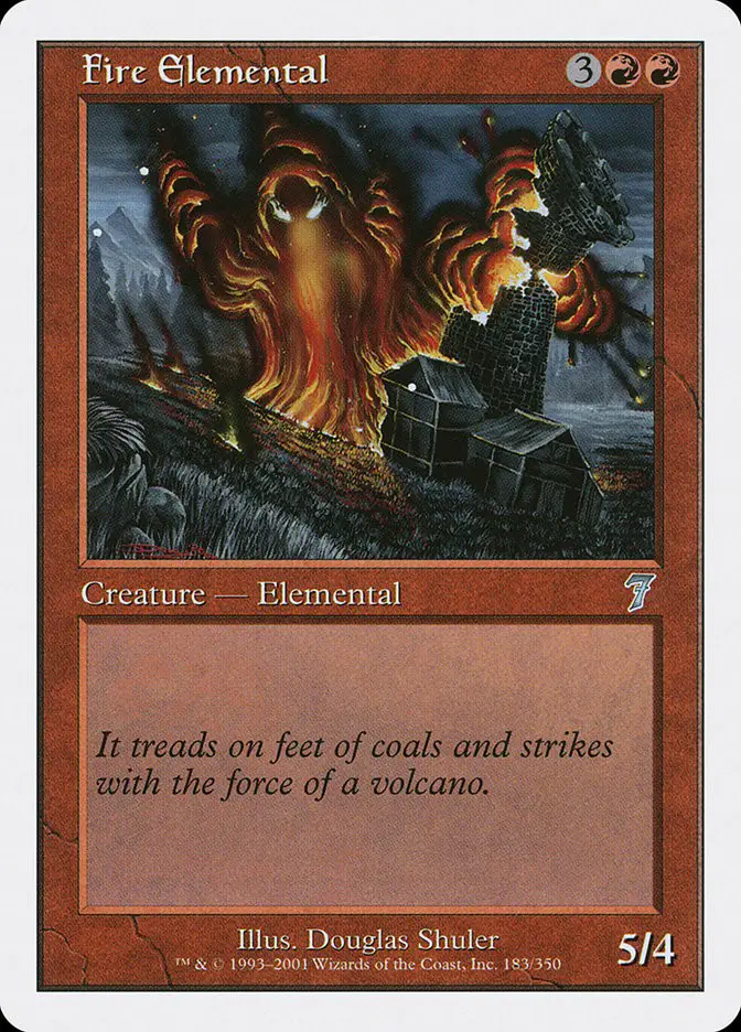 Fire Elemental (Seventh Edition)