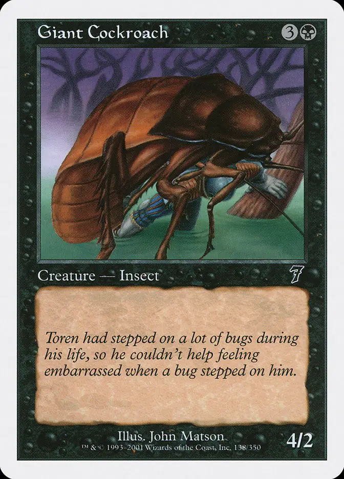 Giant Cockroach (Seventh Edition)