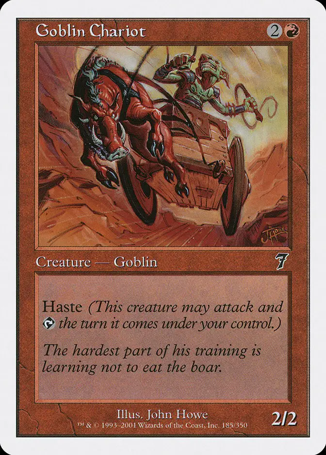 Goblin Chariot (Seventh Edition)