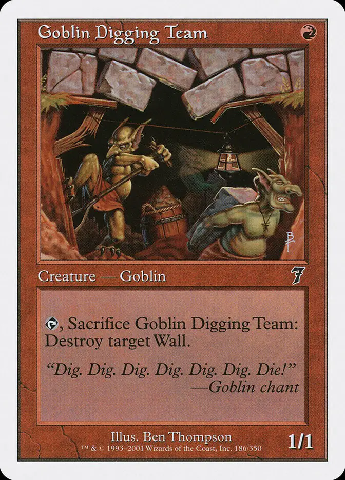 Goblin Digging Team (Seventh Edition)