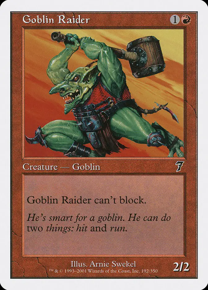 Goblin Raider (Seventh Edition)