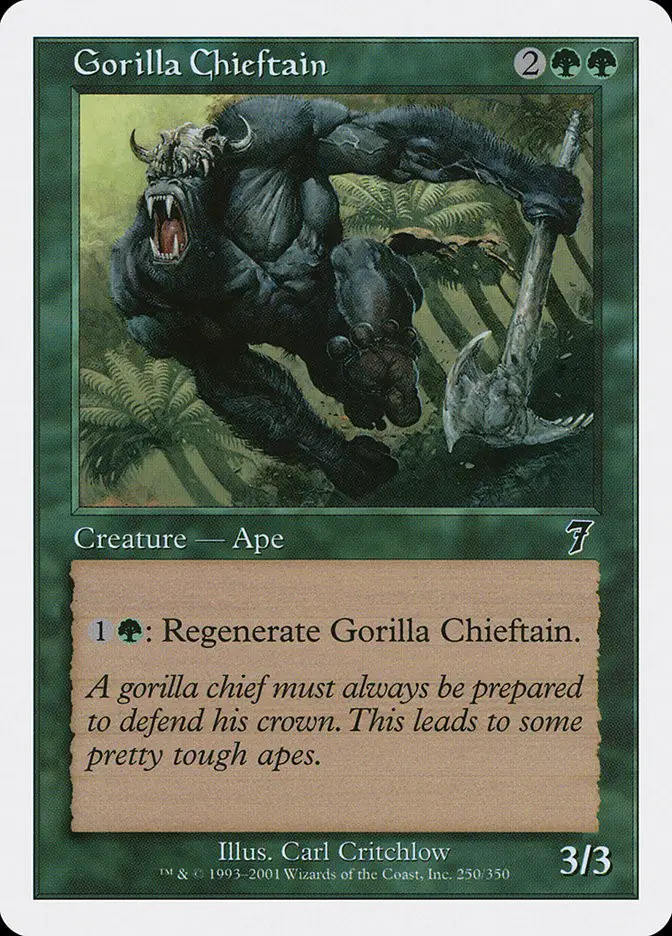 Gorilla Chieftain (Seventh Edition)