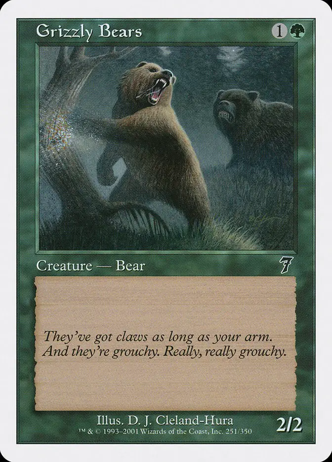 Grizzly Bears (Seventh Edition)