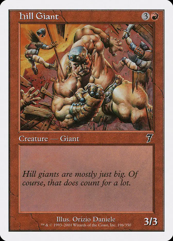 Hill Giant (Seventh Edition)