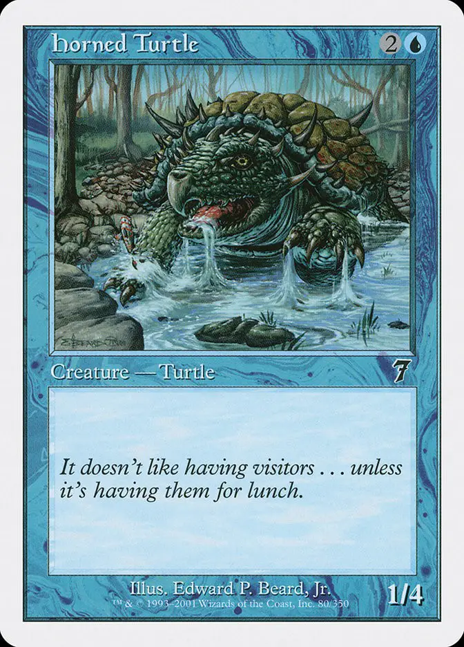 Horned Turtle (Seventh Edition)