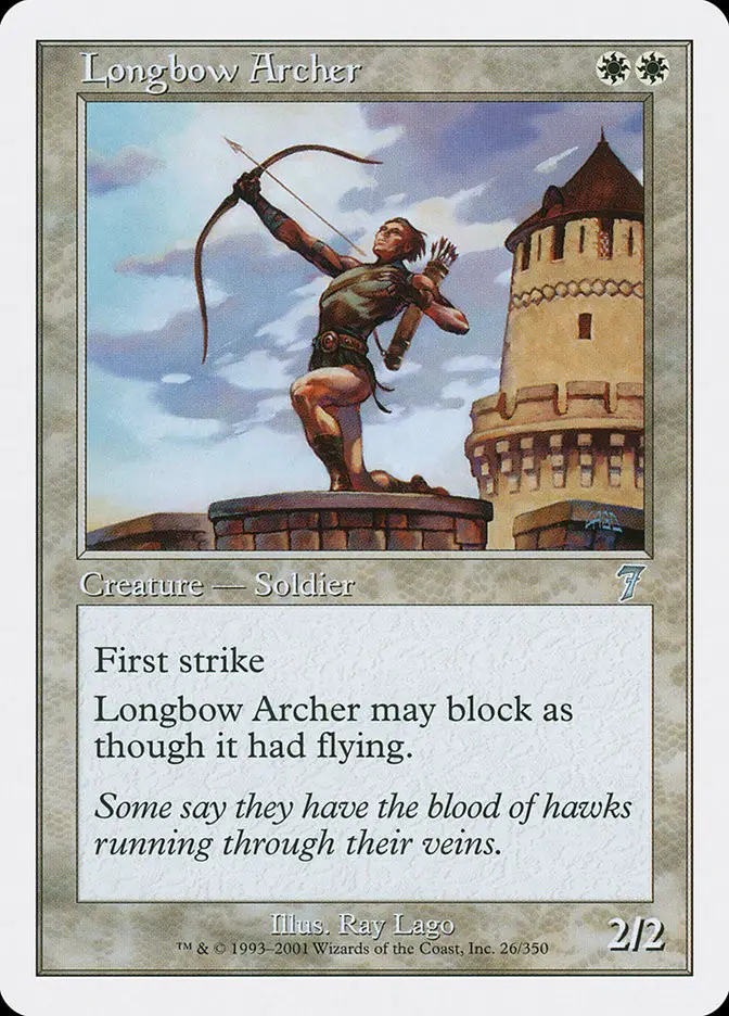 Longbow Archer (Seventh Edition)