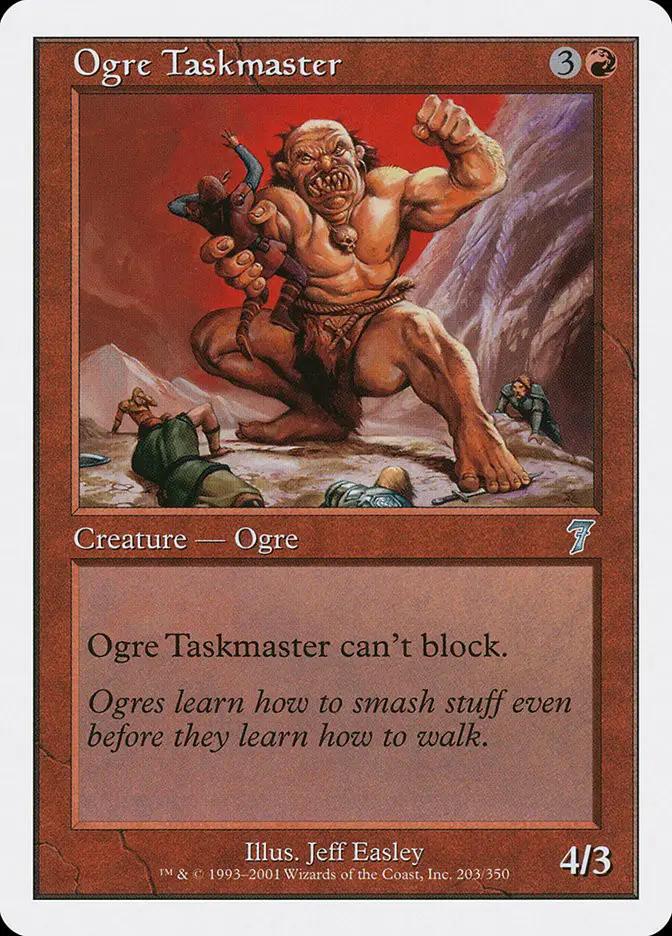 Ogre Taskmaster (Seventh Edition)