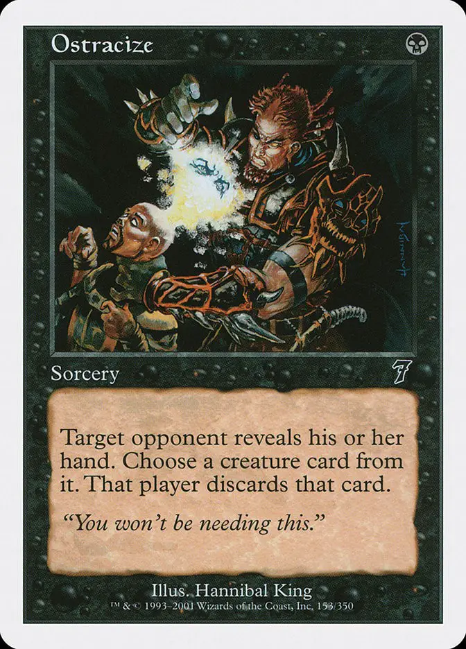 Ostracize (Seventh Edition)